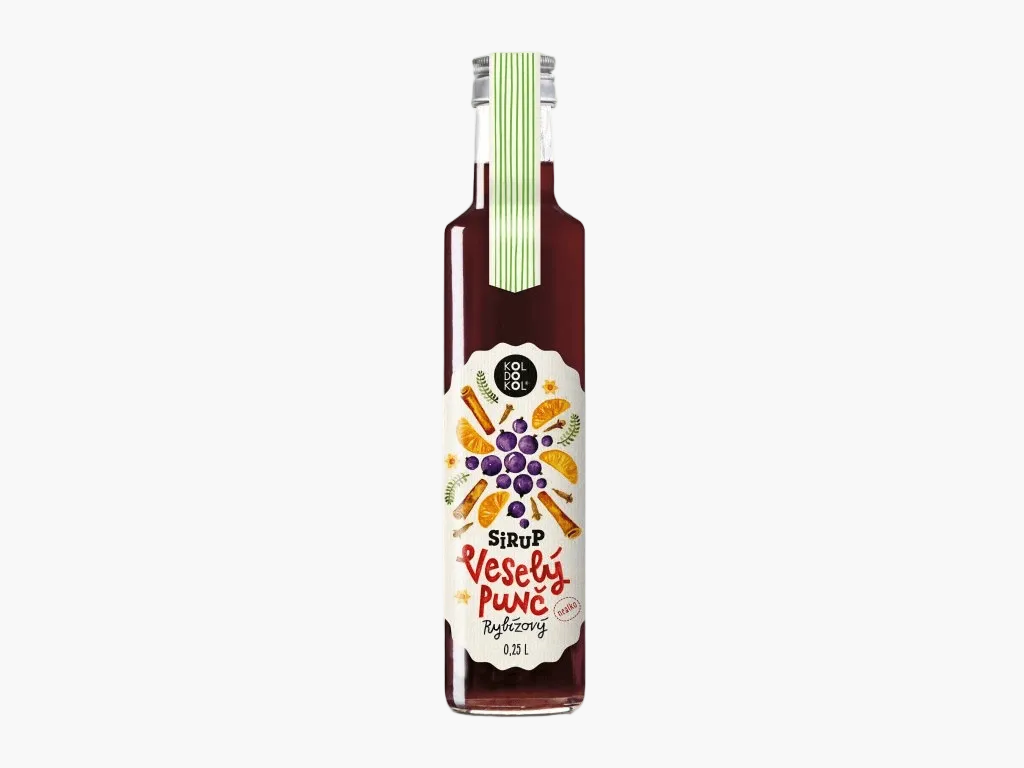 Koldokol Rybízový veselý punč sirup 250 ml