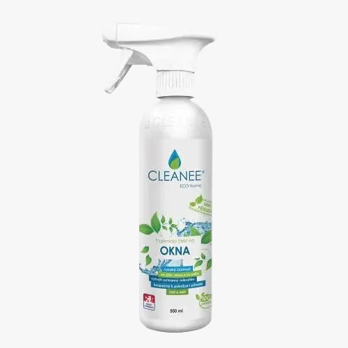 Cleanee ECO hygienický čistič na okna natural 500 ml