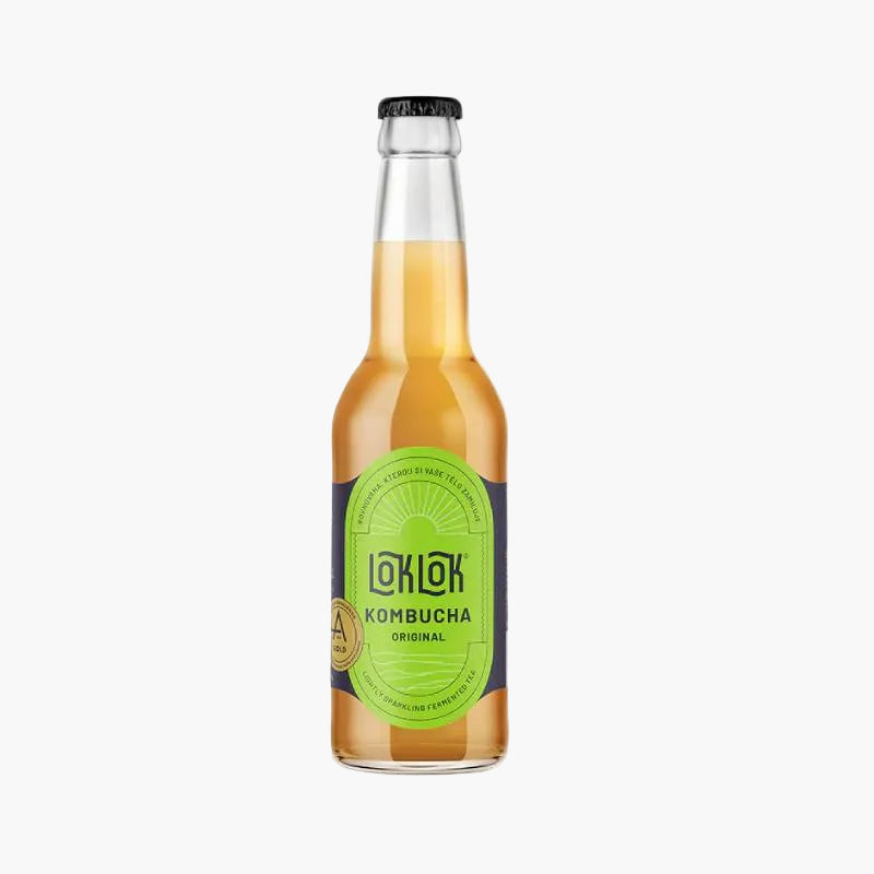 Loklok Kombucha originál sklo 330 ml
