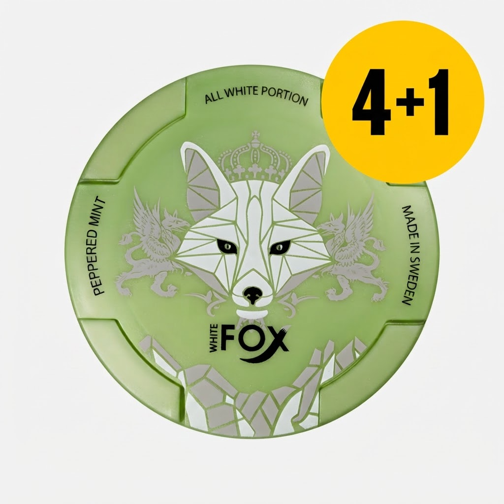 White Fox Peppered mint 15 g