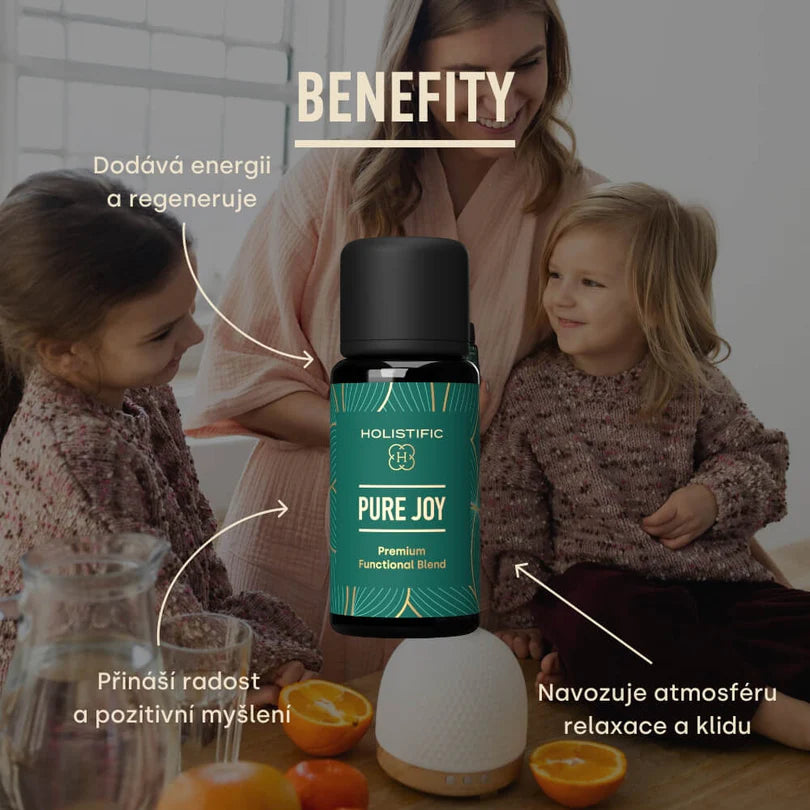 Holistific Pure Joy - směs esenciálních olejů 15 ml