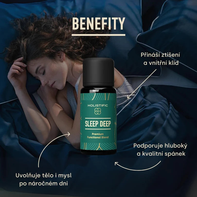 Holistific Sleep Deep - směs esenciálních olejů 15 ml