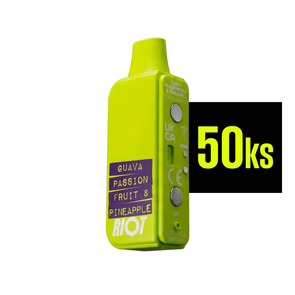 RIOT CONNEX POD Guava Passionfruit Pineapple 20 mg 50 ks