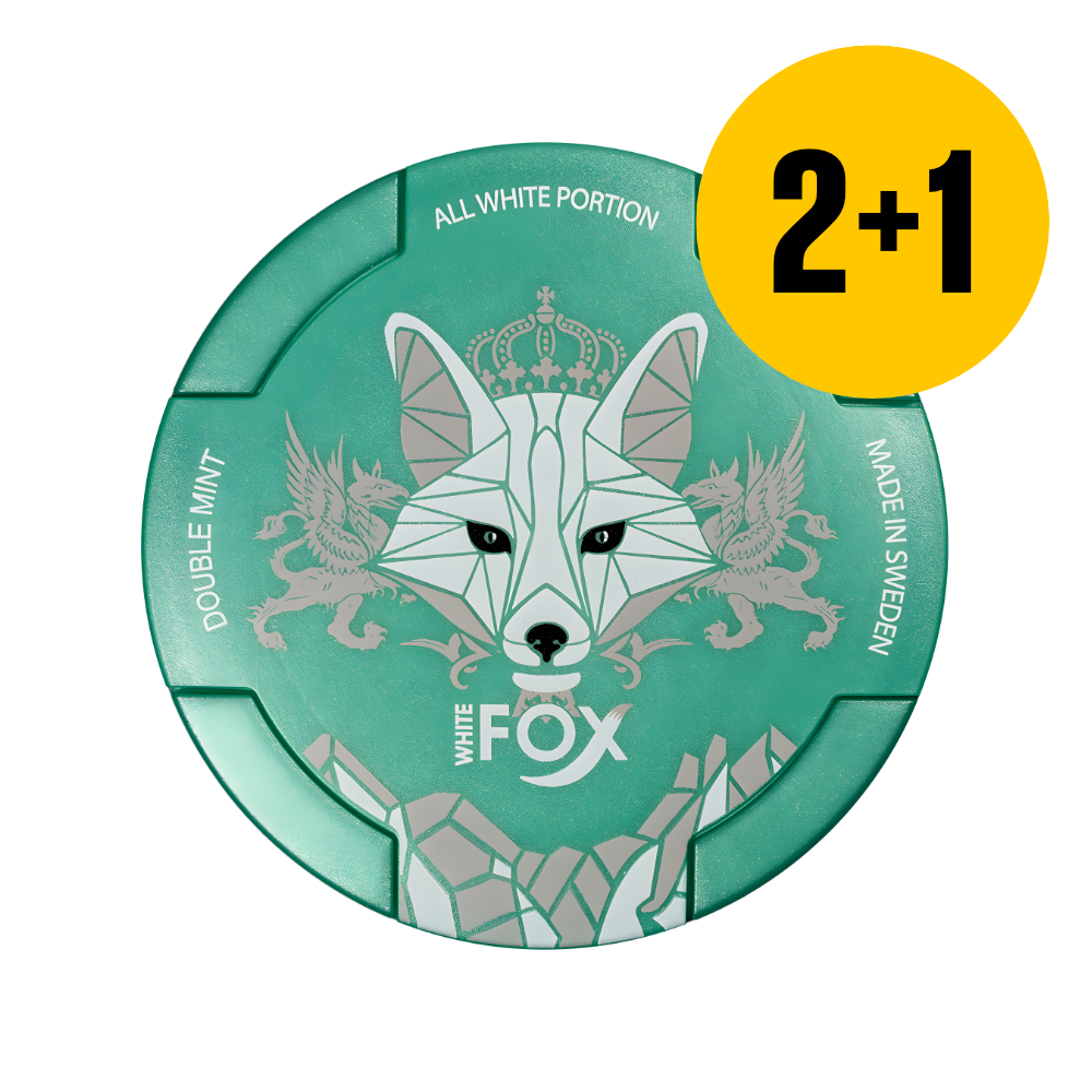 White Fox Double mint 15 g