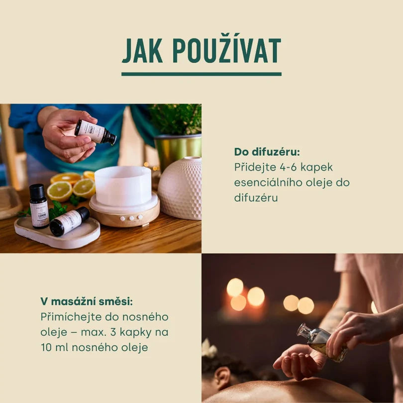 Holistific Cedrové dřevo - esenciální olej 5 ml