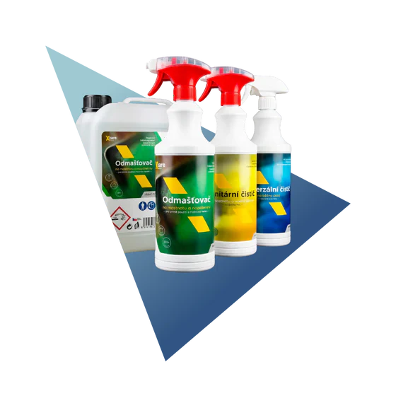 Profesionální čistící prostředky X-Care
