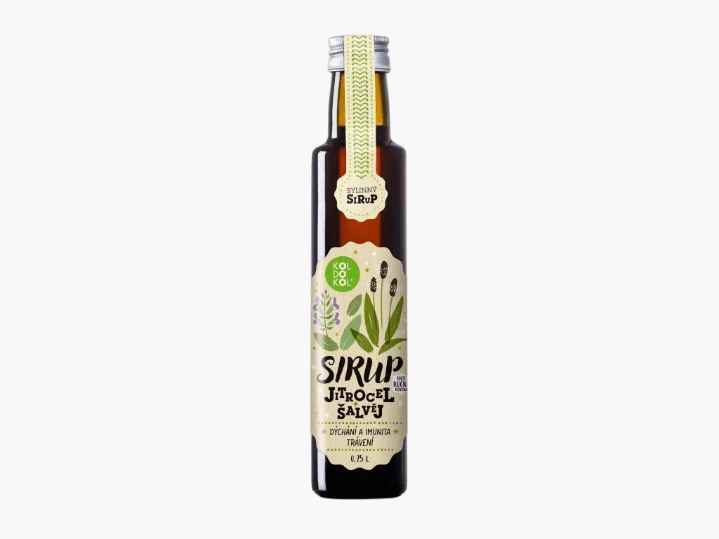 Koldokol Jitrocel a šalvěj sirup 250 ml