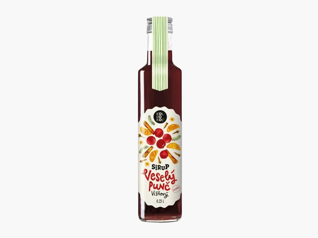 Koldokol Višňový veselý punč sirup 250 ml