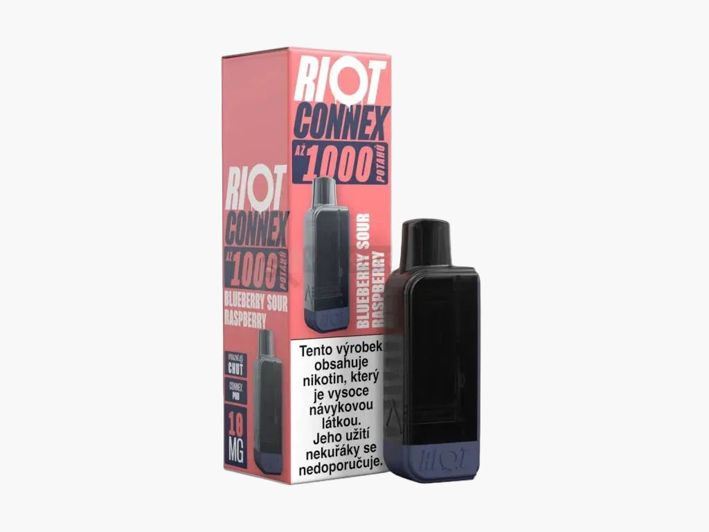 RIOT Connex 1000 POD Blueberry Sour Raspberry 10 mg