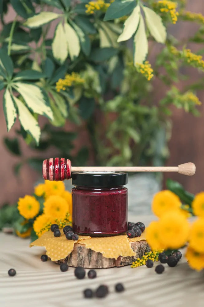 HackFood Med Černý Rybíz 250g