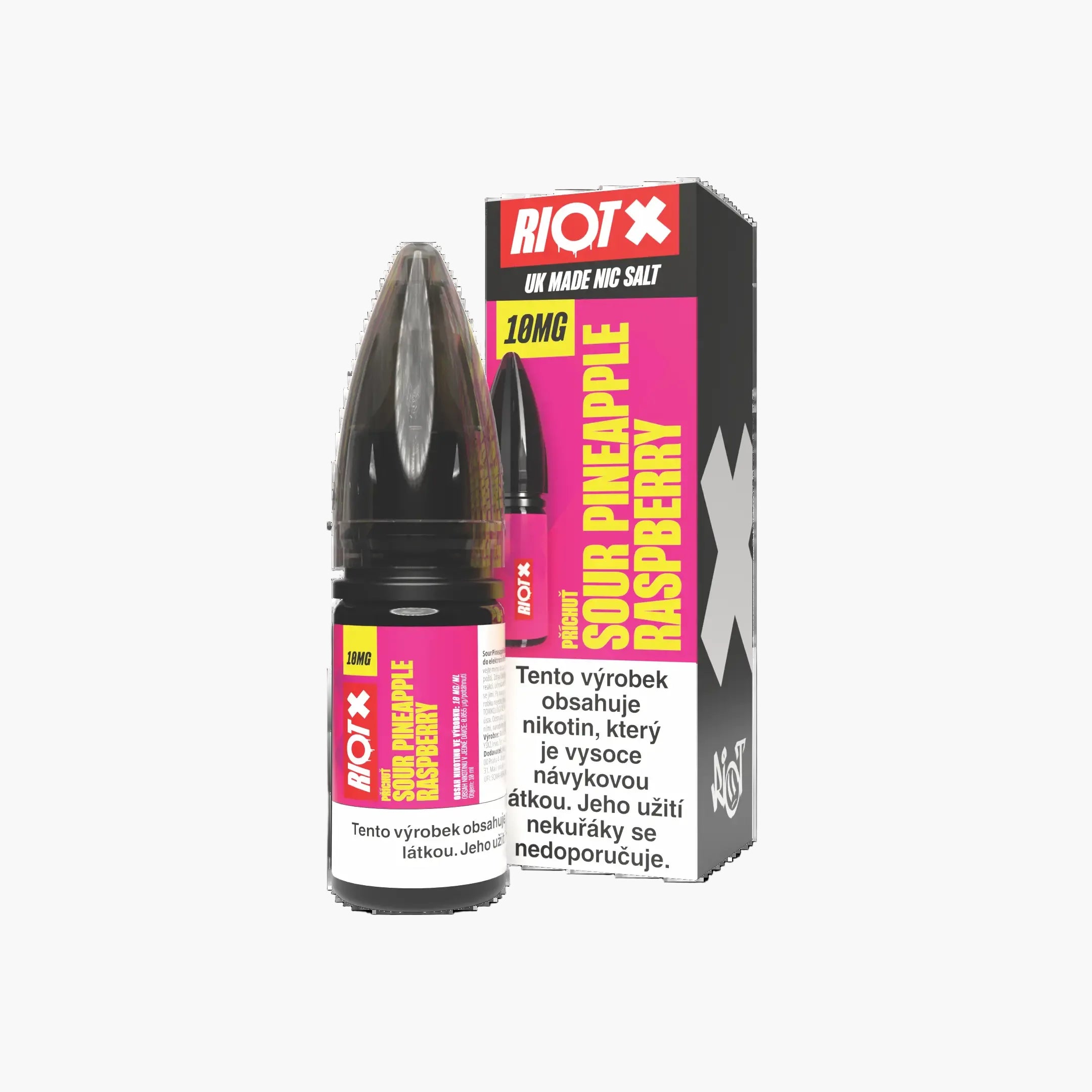 Riot X Sour Pineapple Razz 10mg 10ml