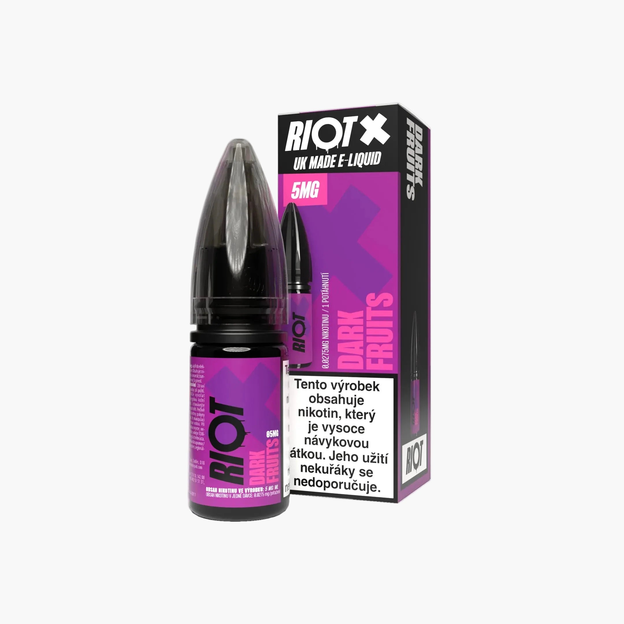 E-Liquid RIOT X Salt Dark Fruits 10ml