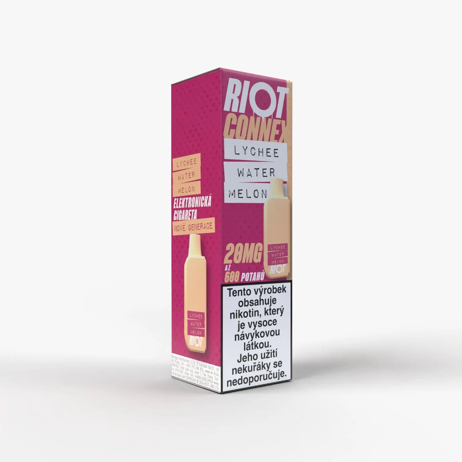 Riot Connex Lychee Watermeloun Capsule 20 mg