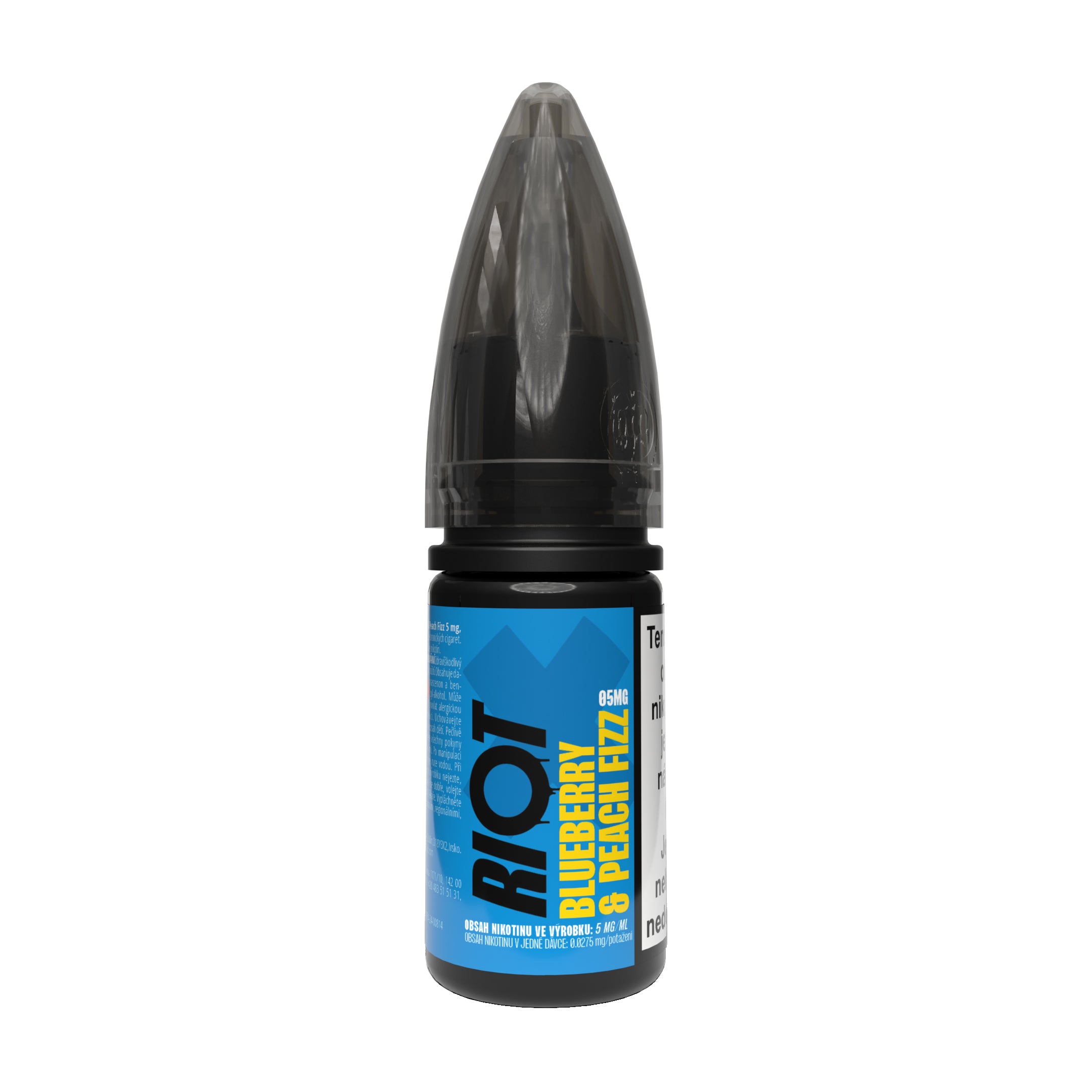 E-Liquid RIOT X Salt Blueberry & Peach Fizz 10ml