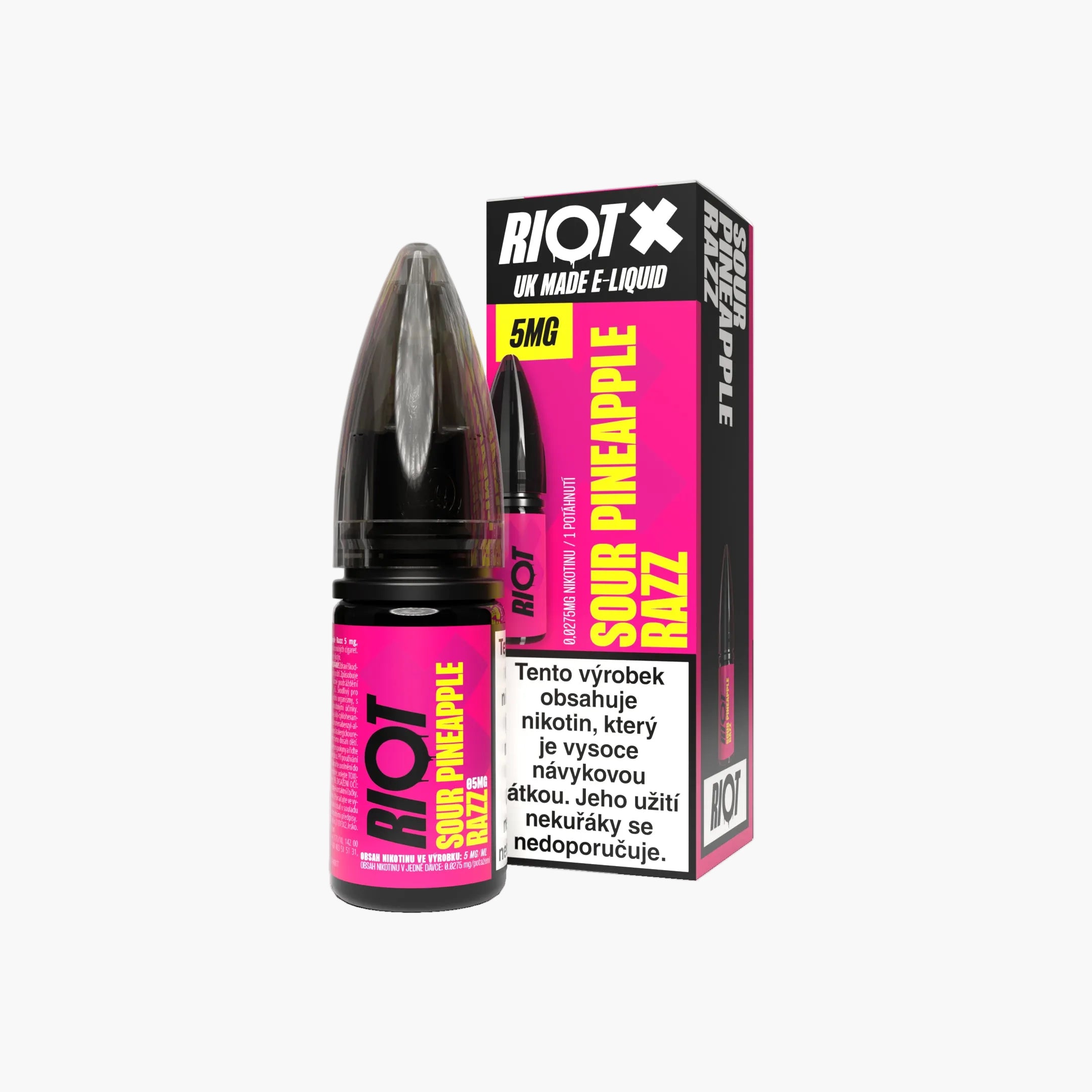 E-Liquid RIOT X Salt Sour Pineapple Razz 10ml