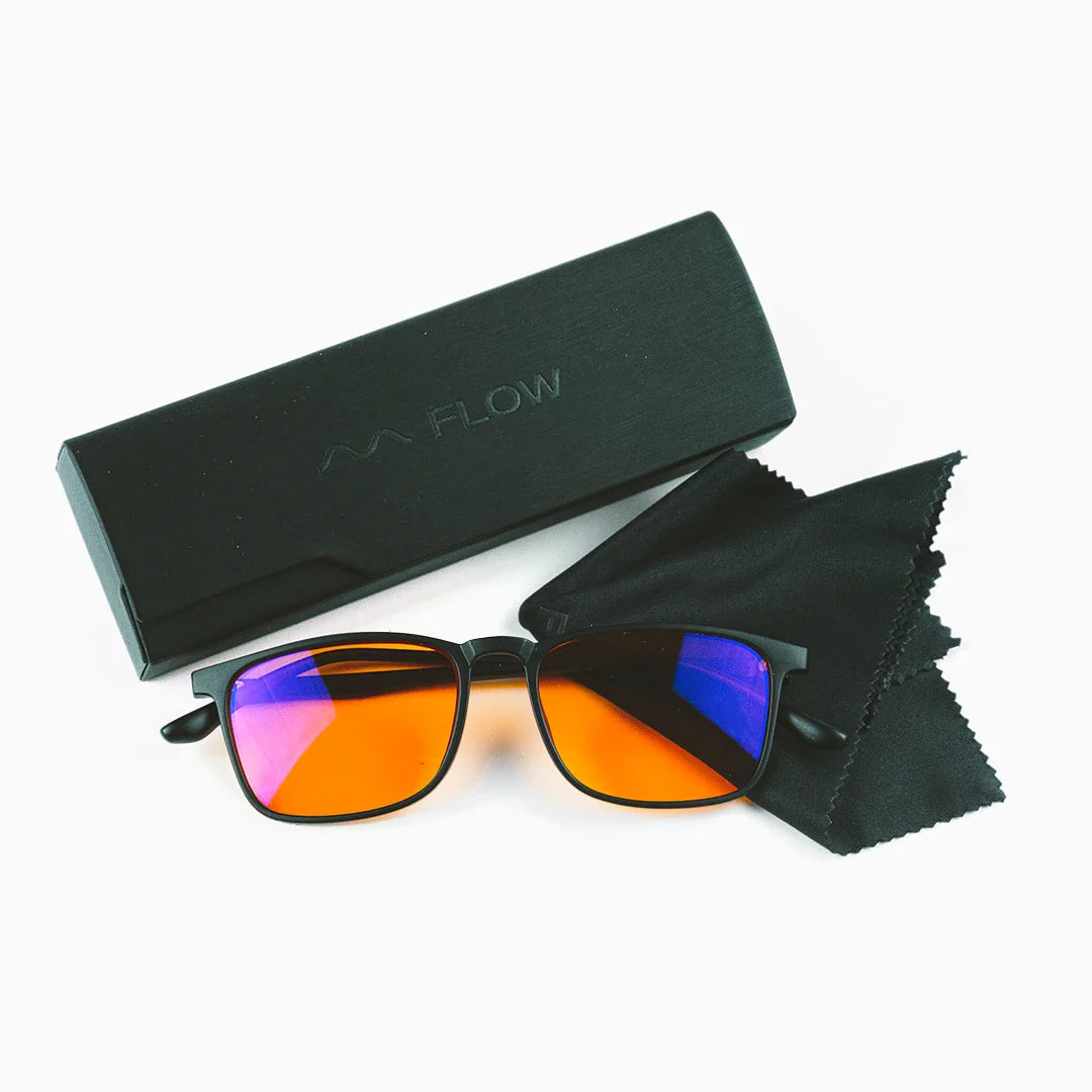 Flow Screen glasses - červená skla