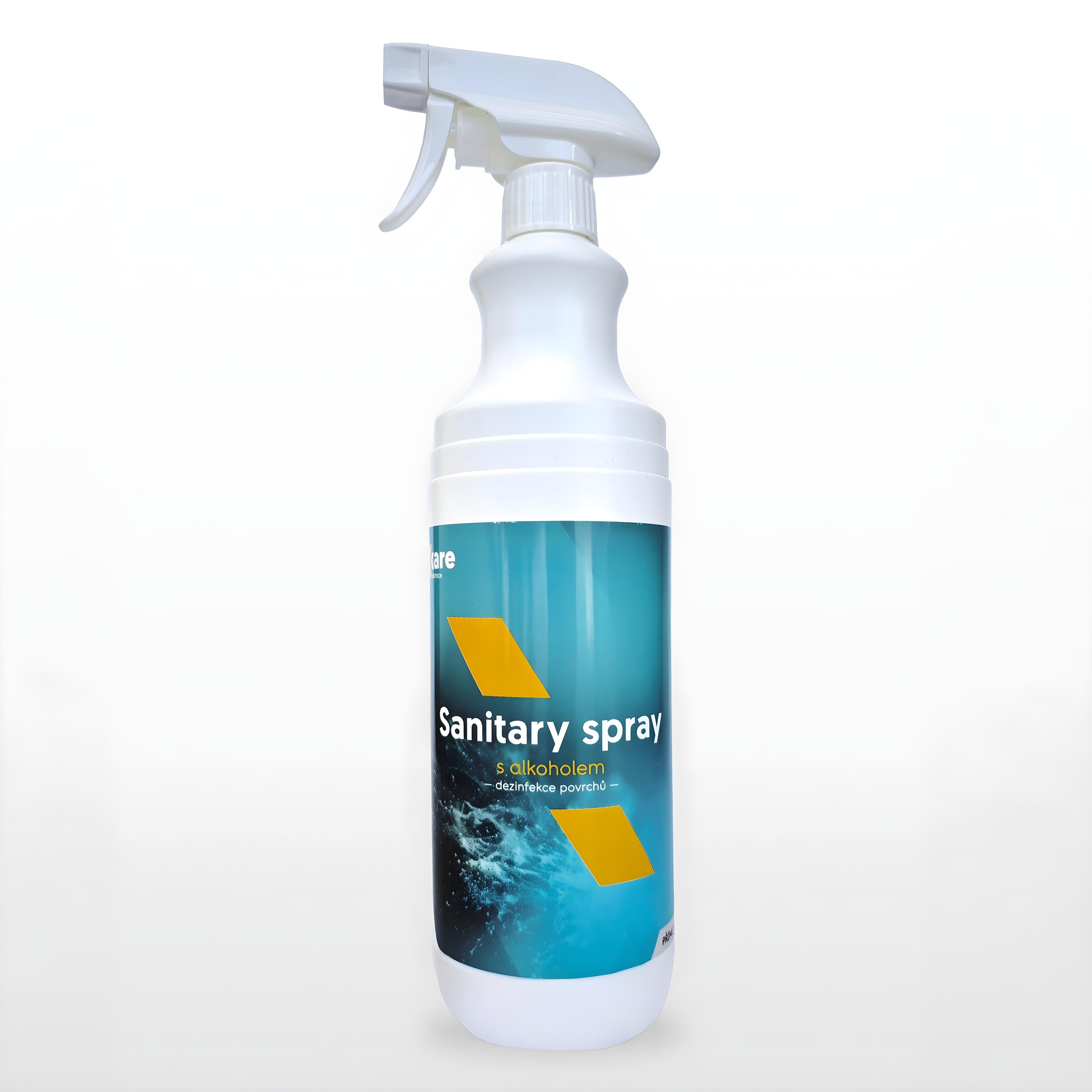 X-Care Sanitary sprej s alkoholem pro dezinfekci povrchů 1L