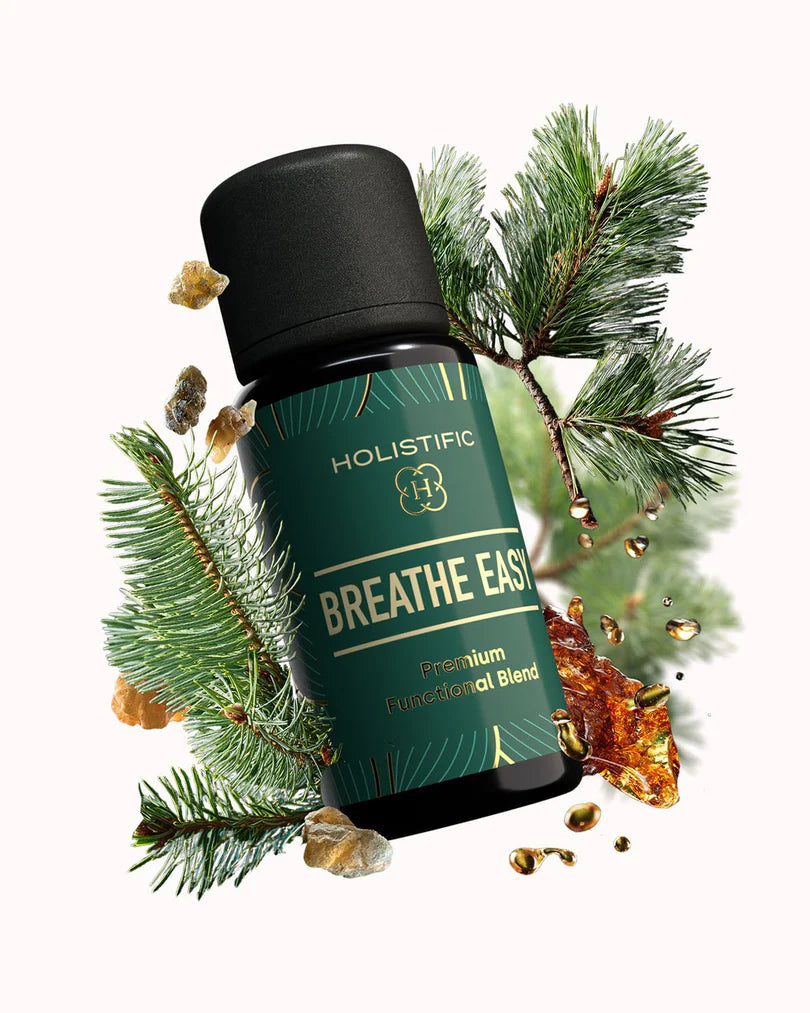 Holistific Breathe easy - směs esenciálních olejů 15 ml