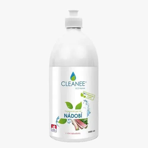 Cleanee EKO gel na nádobí rebarbora 1 l