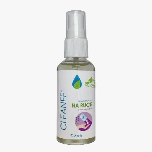 Cleanee ECO hygienický sprej na ruce levandule 50 ml