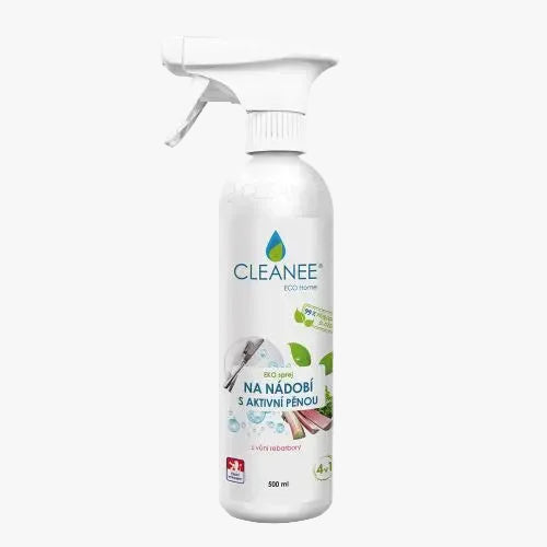 Cleanee EKO sprej na nádobí rebarbora 500 ml
