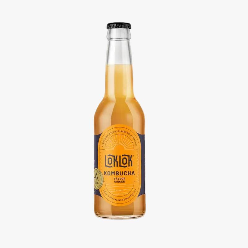 Loklok kombucha Zázvor 330 ml
