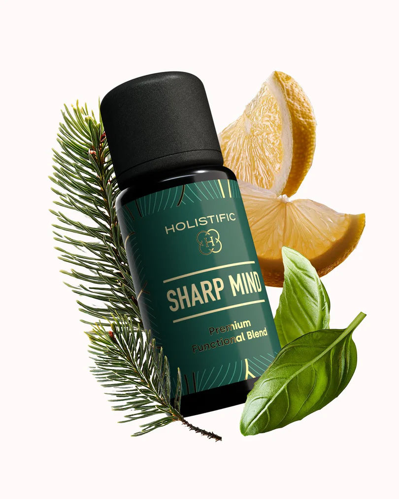 Holistific Sharp Mind - směs esenciálních olejů 15 ml