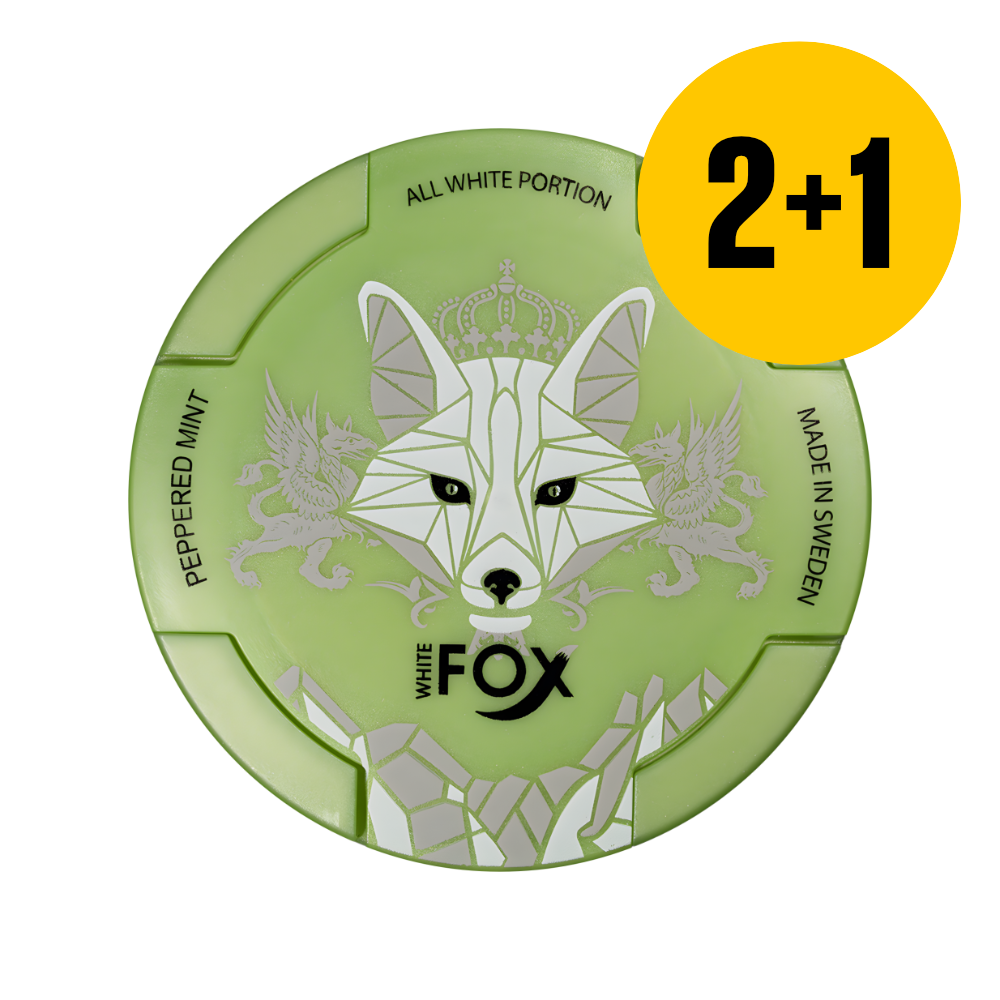 White Fox Peppered mint 15 g